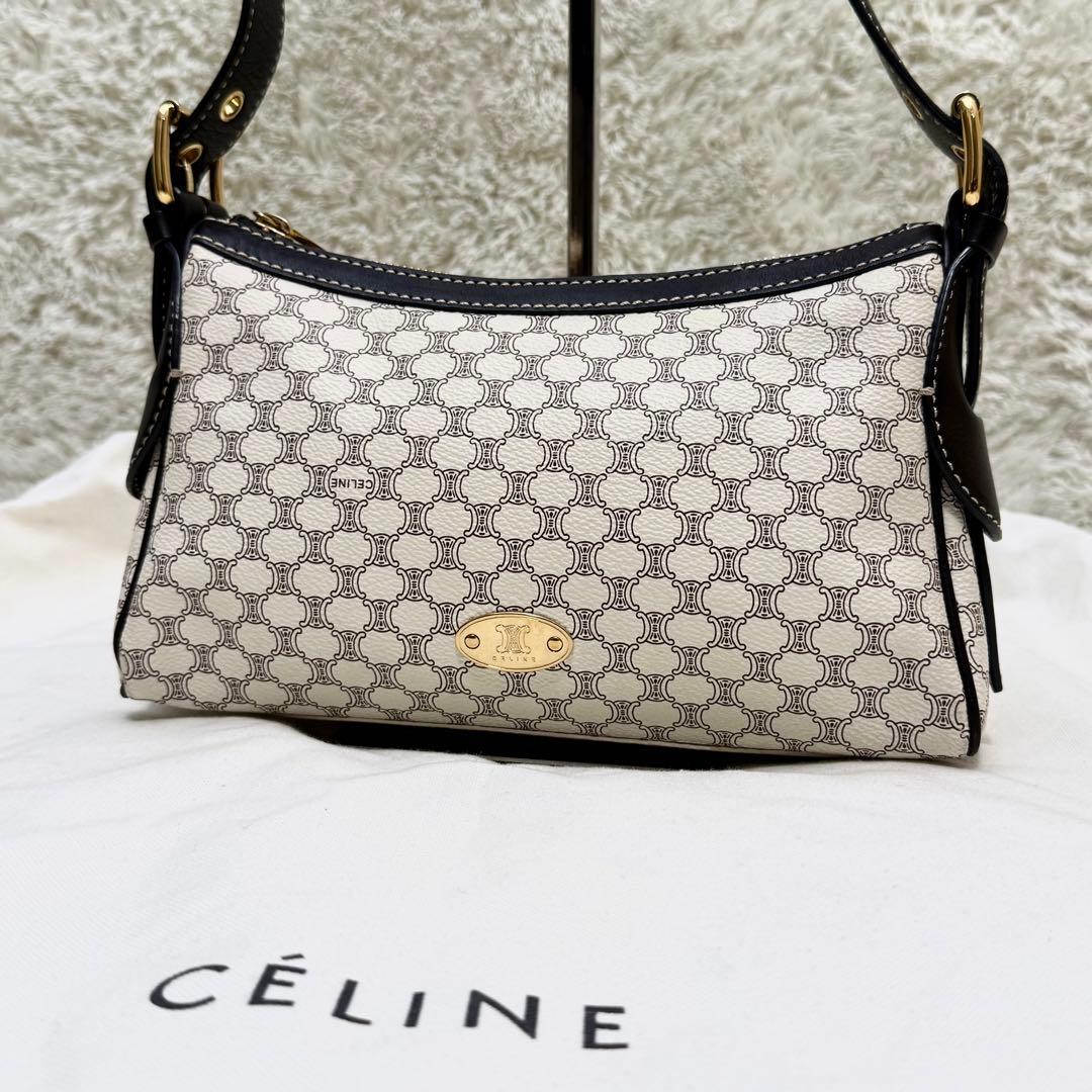 【最終価格】セリーヌ ワンショルダーバッグ アクセサリーポーチ マカダム 90s