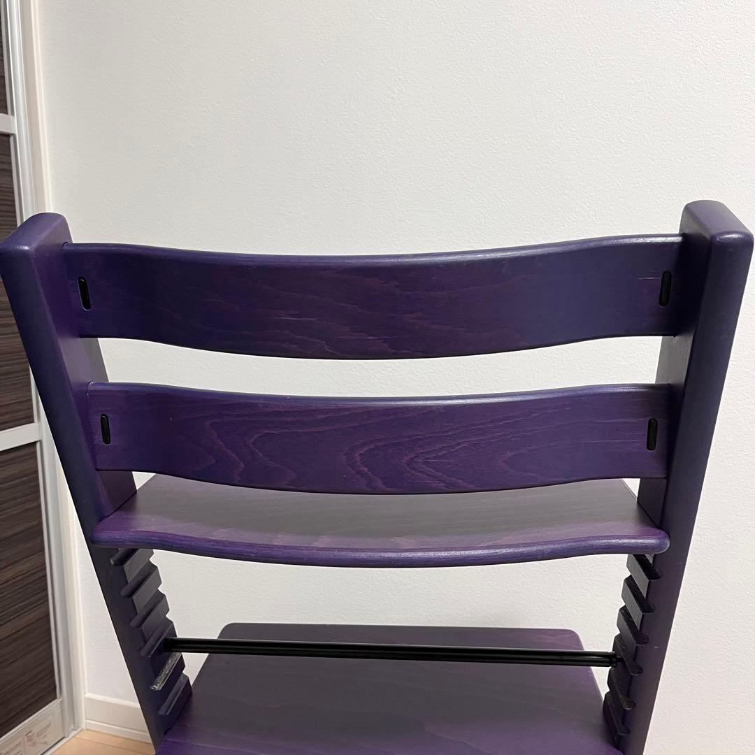 【新型】STOKKE　ストッケ　トリップトラップ　ナンバー5　パープル