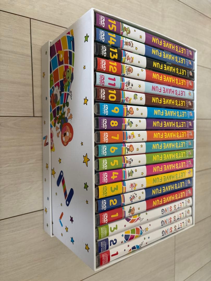 【最安値】ミライグリッシュDVD・CDボックスセット