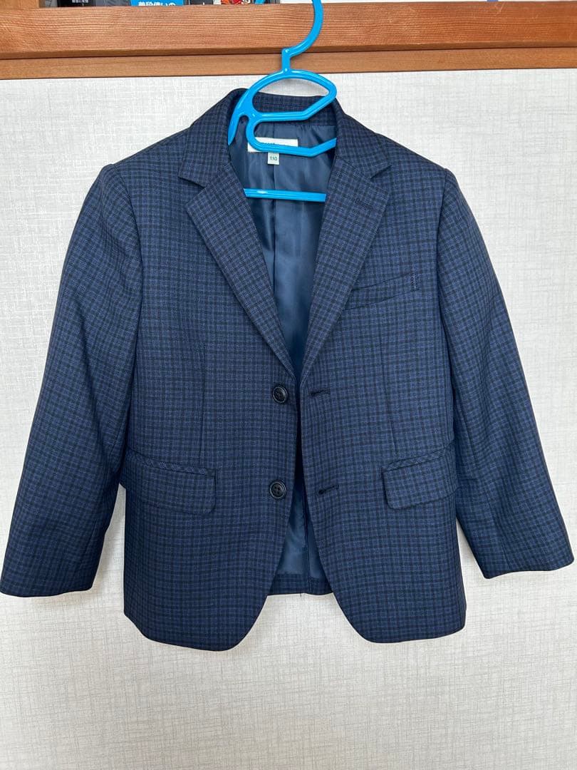 【美品】BEAMS 男の子フォーマル 110 4点セット　入学式 七五三 結婚式