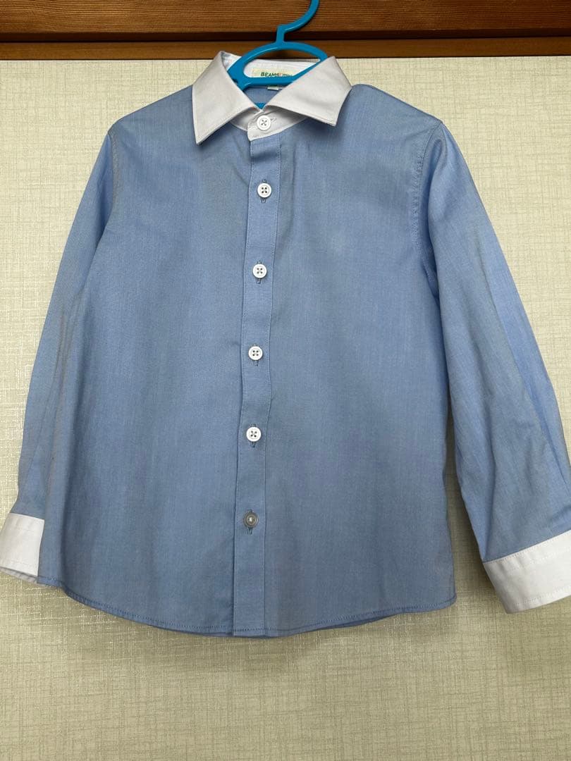 【美品】BEAMS 男の子フォーマル 110 4点セット　入学式 七五三 結婚式