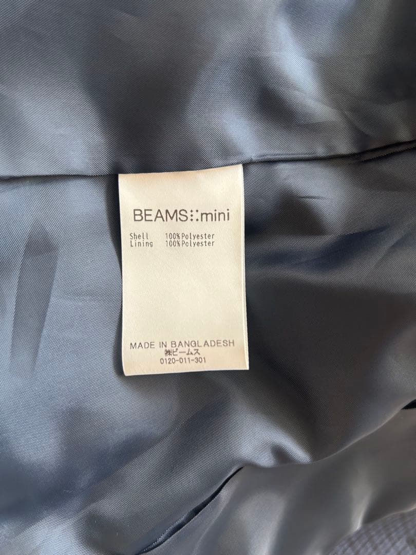 【美品】BEAMS 男の子フォーマル 110 4点セット　入学式 七五三 結婚式