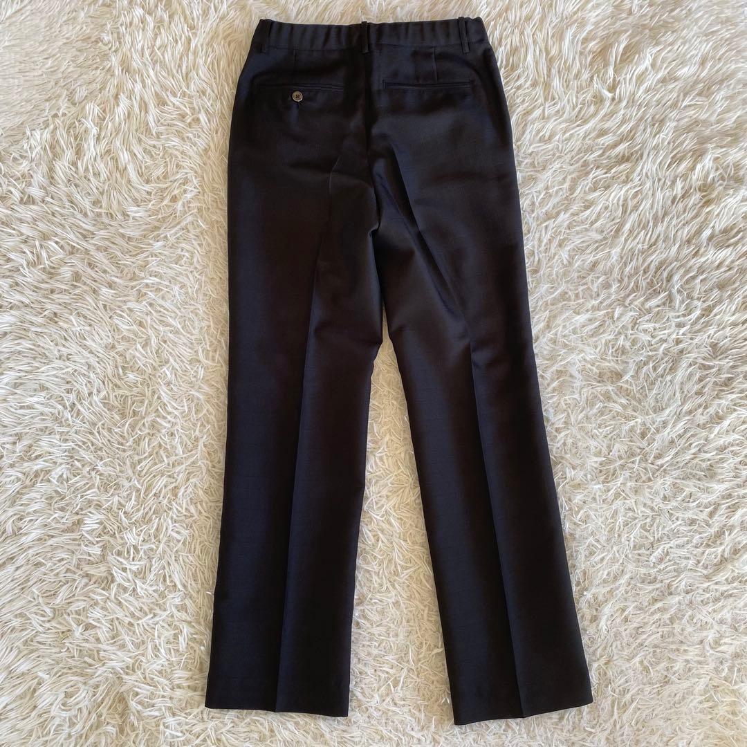 【未使用に近い】ヒロミチナカノ　フォーマル6点セット　160cm 黒　しつけ糸有