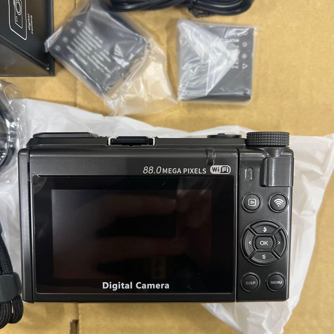 【新品未使用】8Kデジタルカメラ 88メガピクセル Wi-Fi