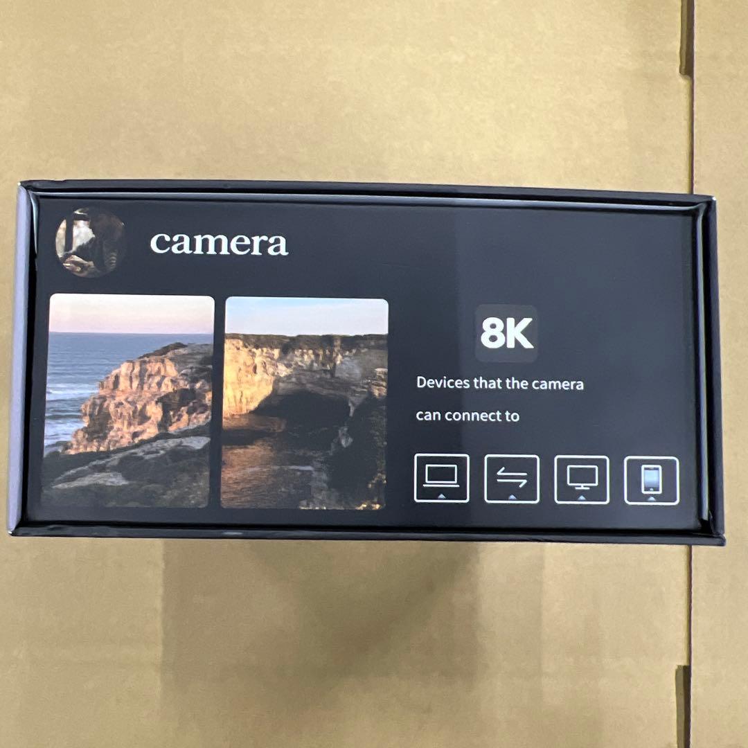 【新品未使用】8Kデジタルカメラ 88メガピクセル Wi-Fi