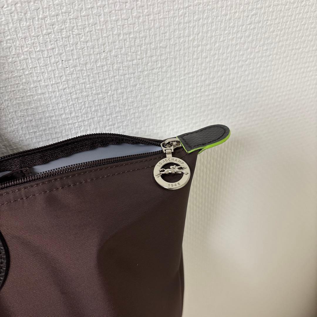 【期間限定お値下げ中】ル プリアージュグリーン L ショルダーバッグ　モカ