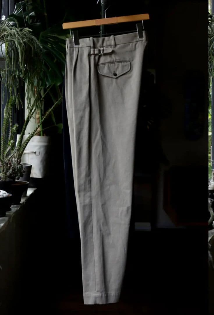 a.presse Type.2 ChinoTrousers BEIGEアプレッセ