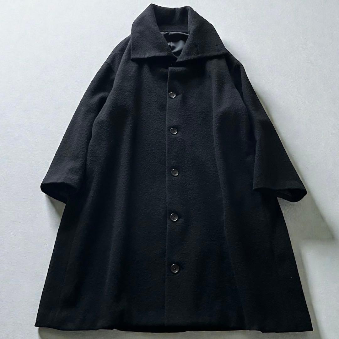 Y's ヨウジヤマモト　ウール　コート　ブラック黒