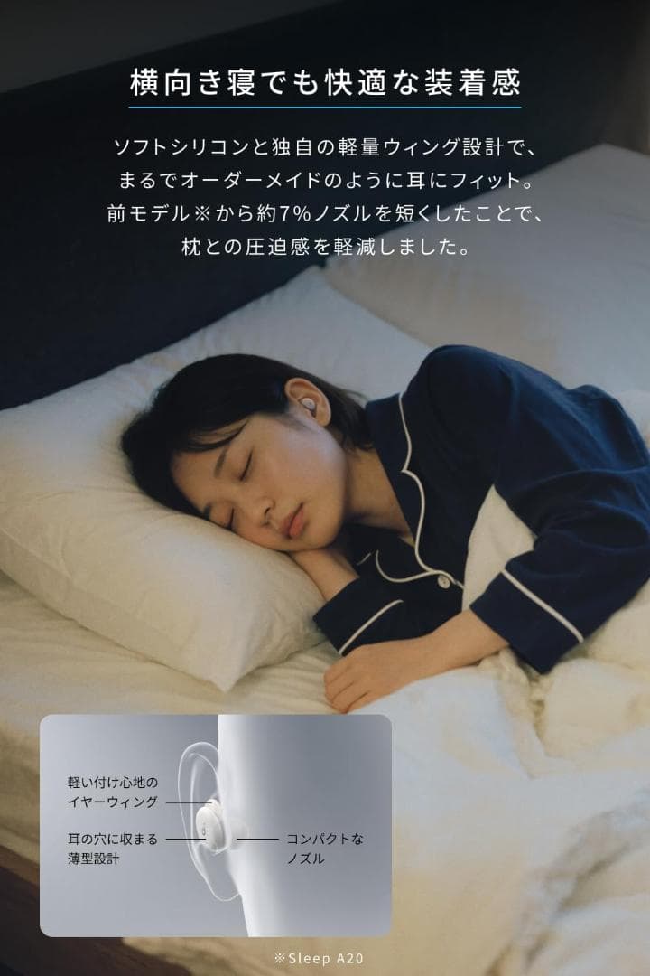 9/25発売　最新型　Anker Soundcore Sleep A30