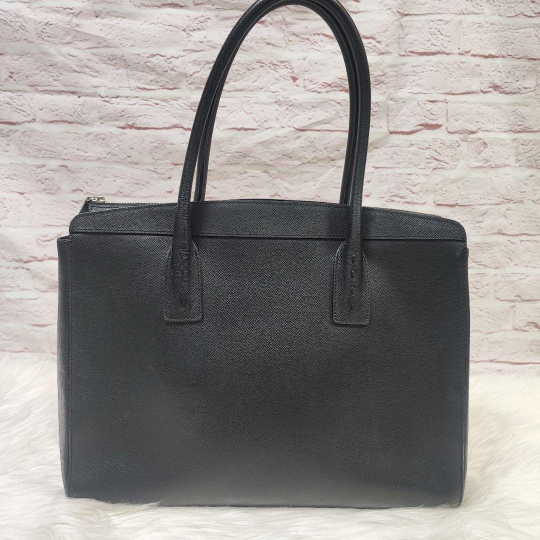 【美品】ナガタニ NAGATANI サフィアーノレザー ビジネス トートバッグ