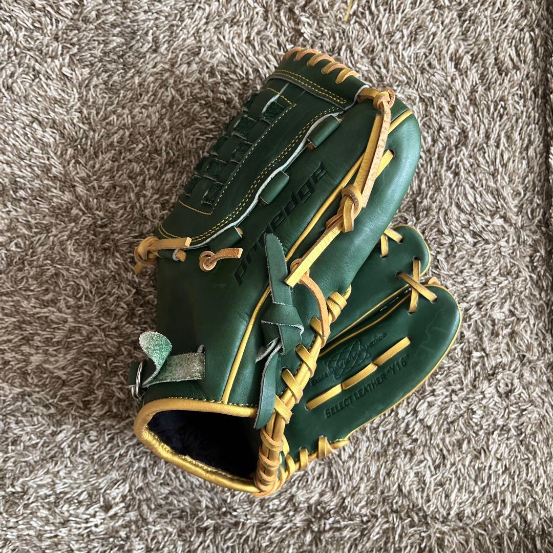 SSK 軟式グローブ 緑色