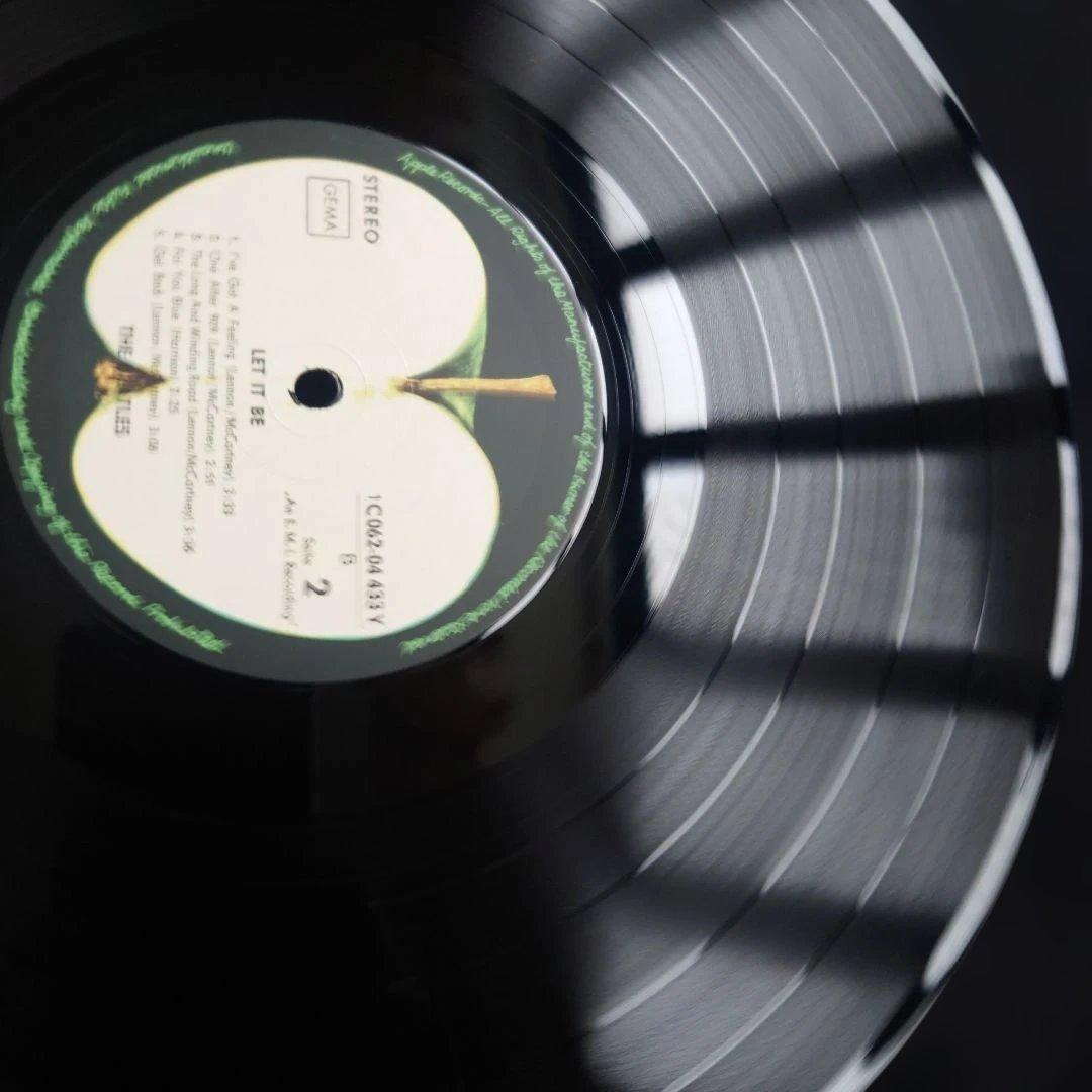 初回ドイツ盤The Beatles LET IT BE 極上美