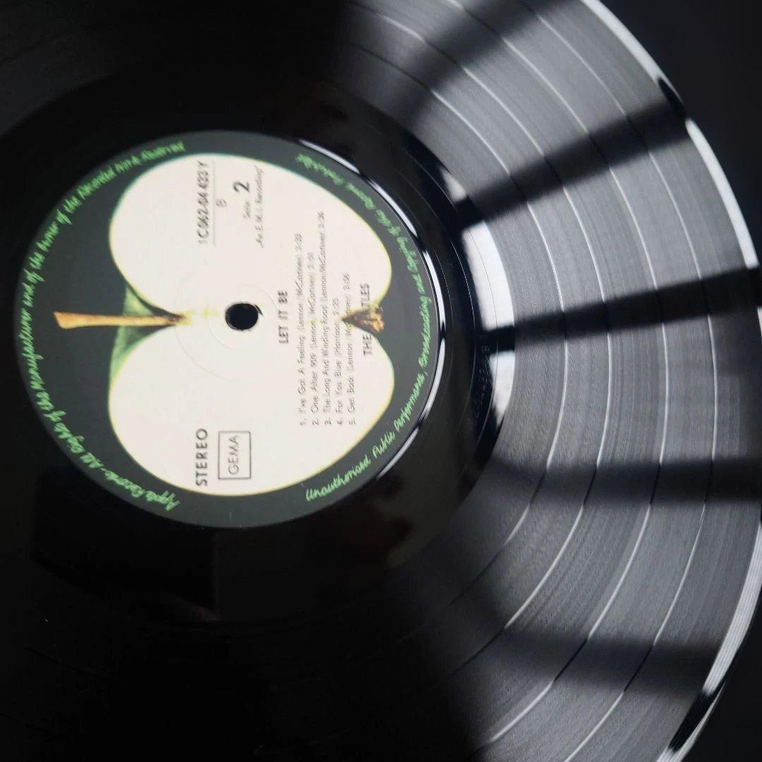 初回ドイツ盤The Beatles LET IT BE 極上美