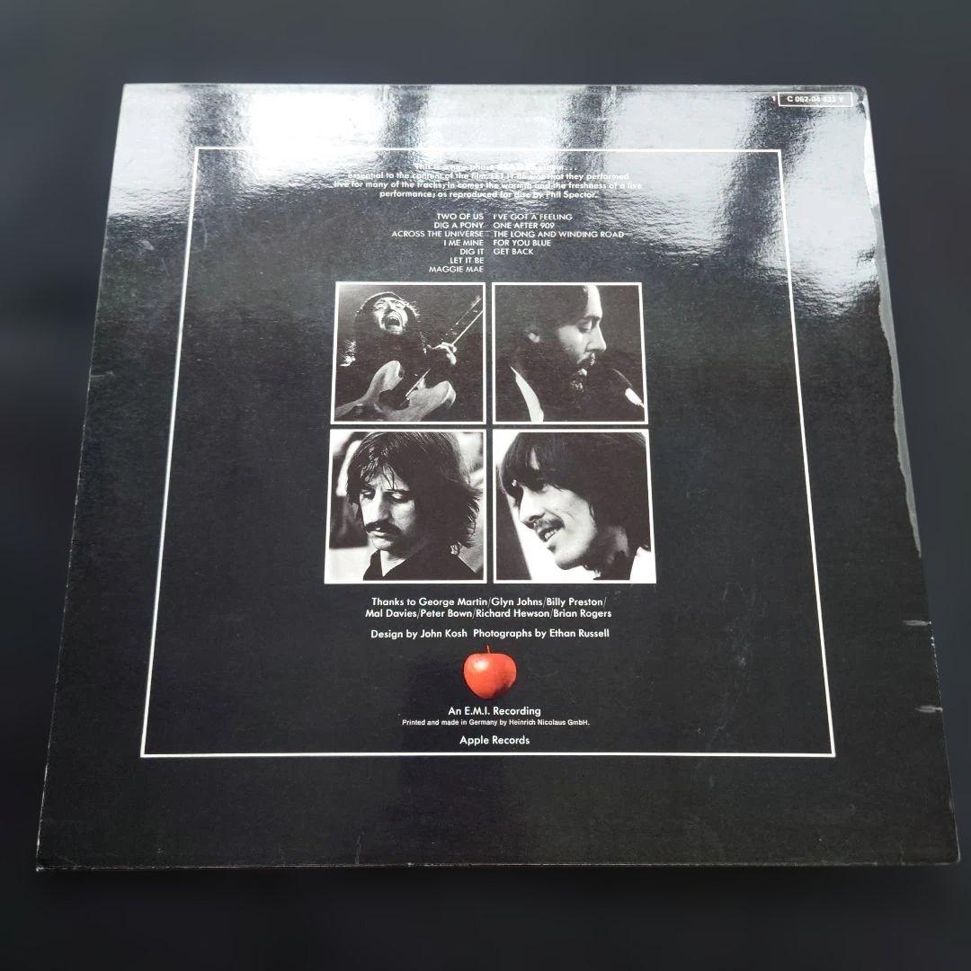 初回ドイツ盤The Beatles LET IT BE 極上美