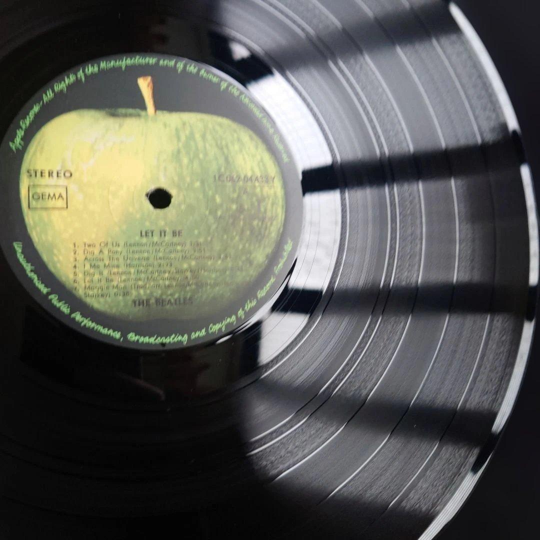 初回ドイツ盤The Beatles LET IT BE 極上美