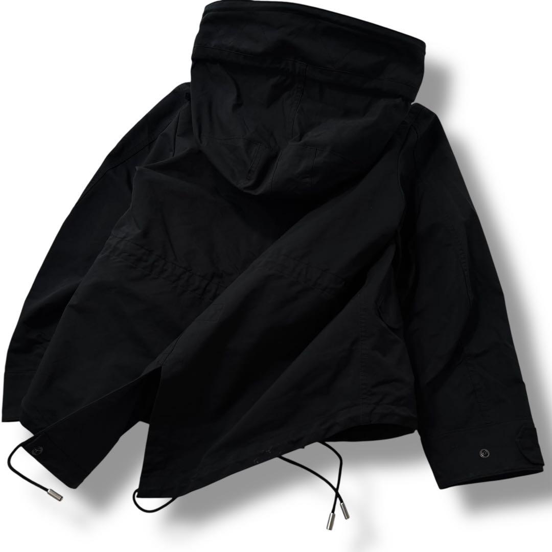 【極美品】THE RERACS　ザリラクス　モッズコート 黒　ブラック　L