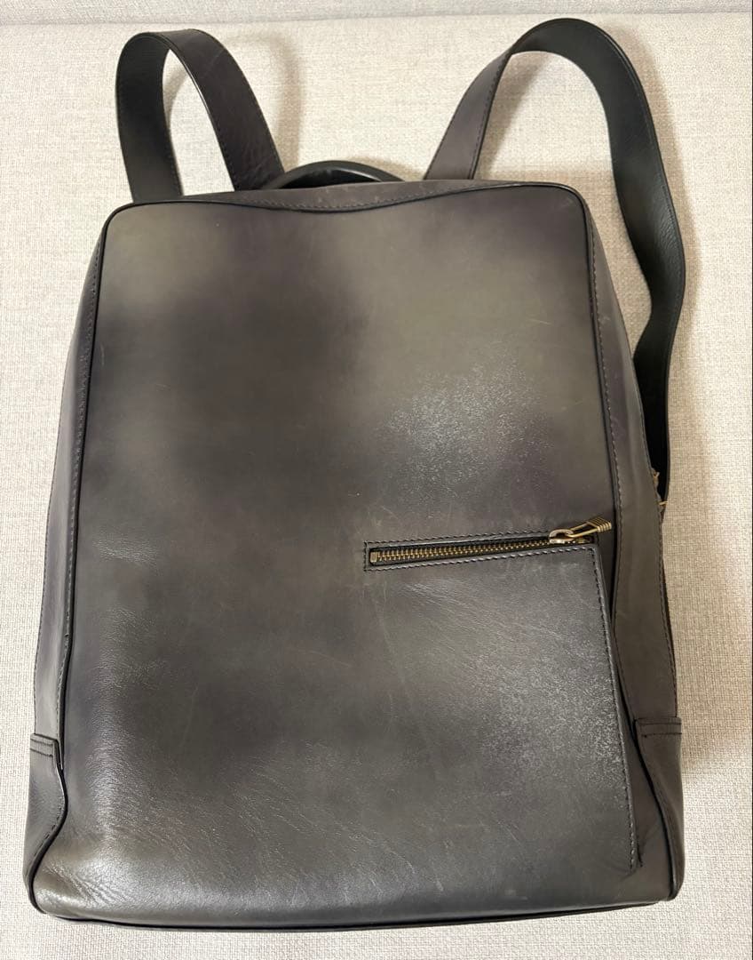 マザーハウス アンティークスクエア バックパック M ブラック