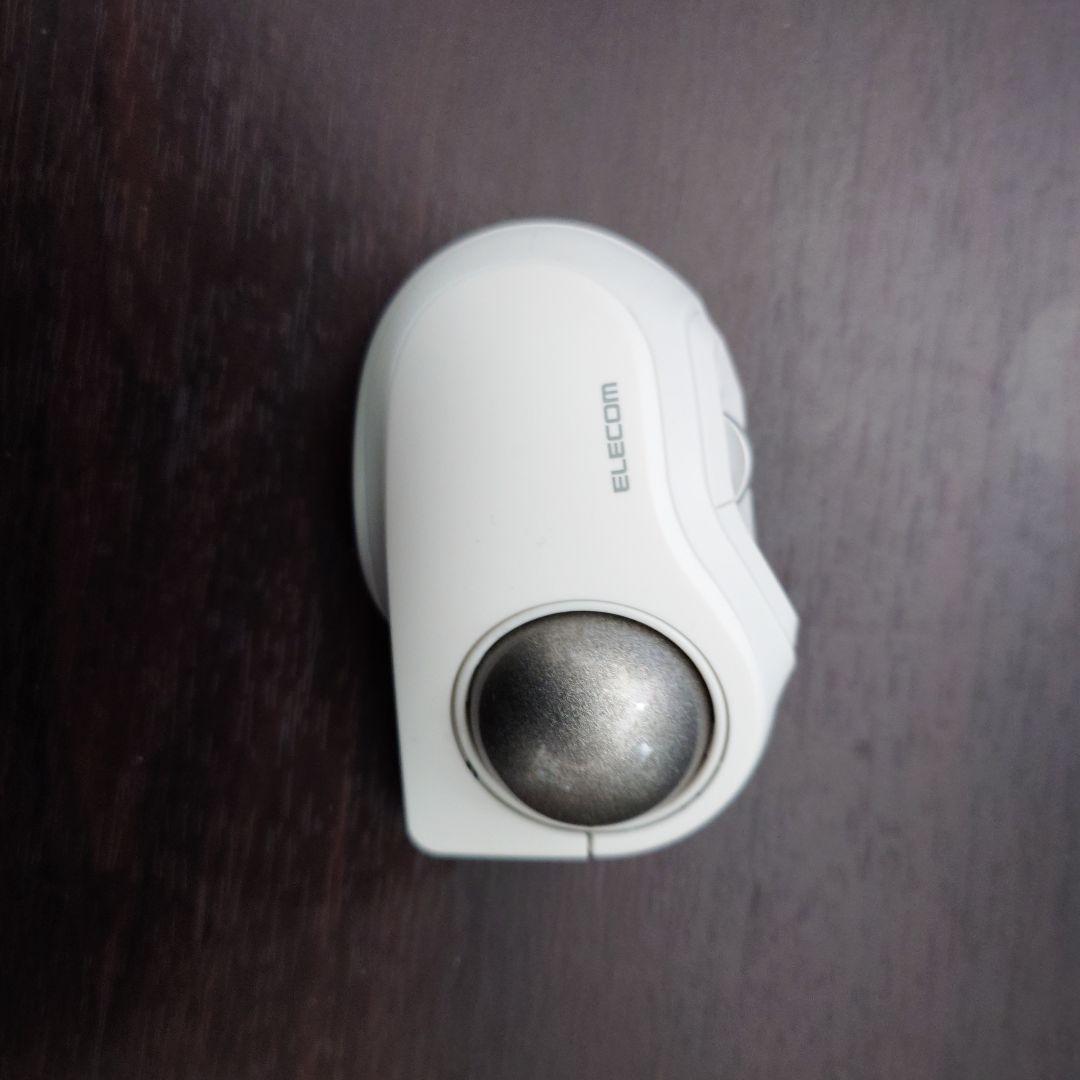 ELECOM トラックボールbitra ホワイト ケース付き