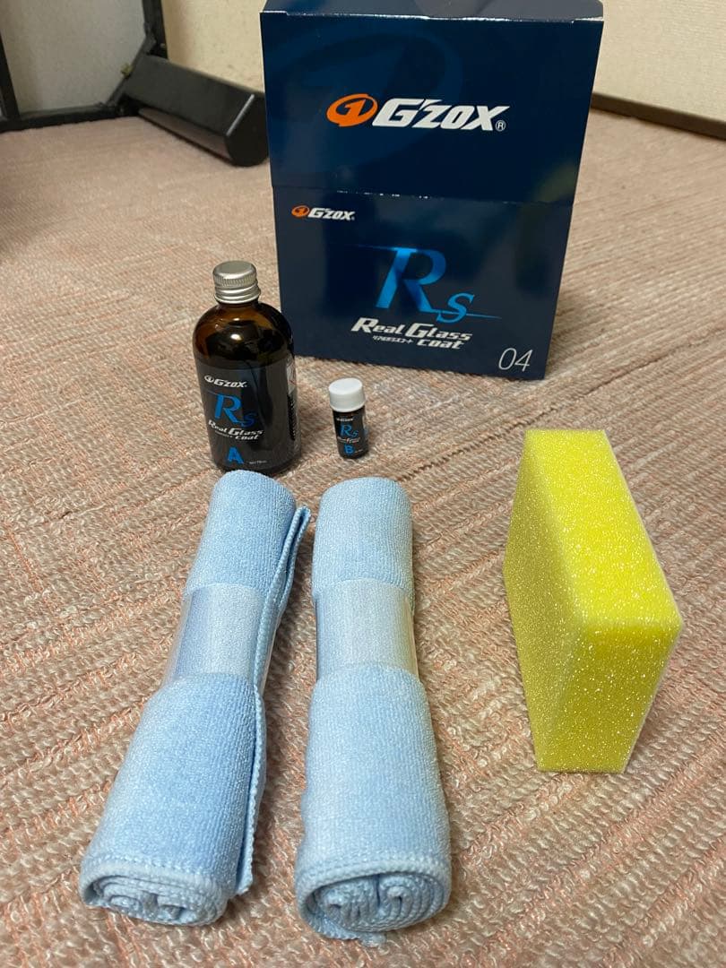 G'ZOX リアルガラスコートR Sサイズ　5箱