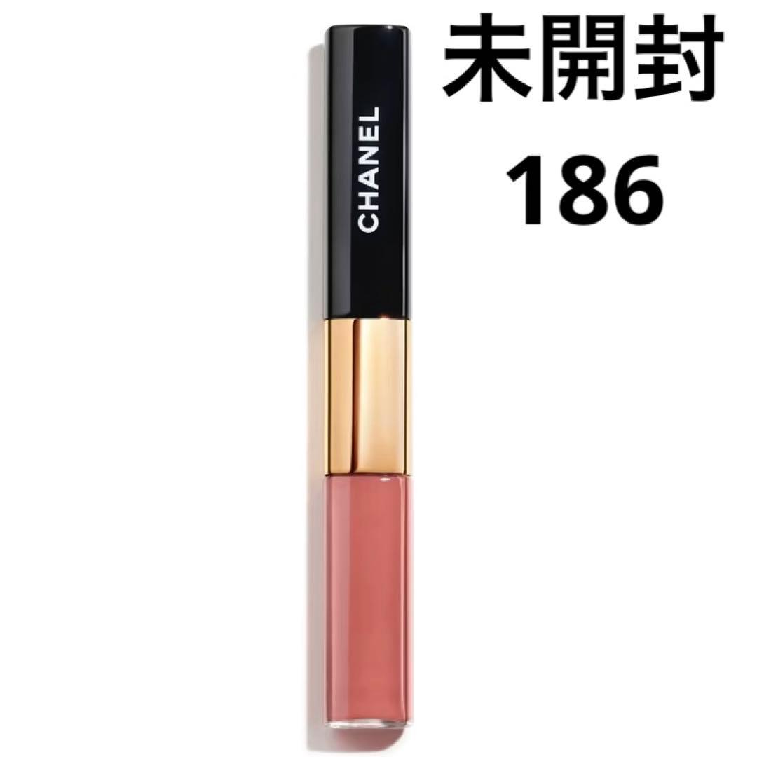 CHANEL ルルージュ デュオウルトラトゥニュ 186 ピンク ヌード