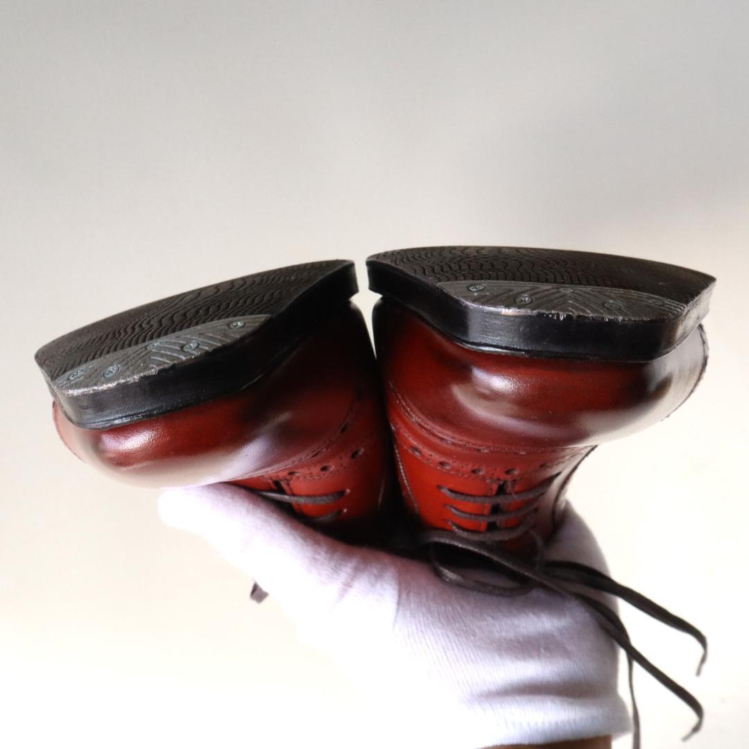 美品 ガジアーノ&ガーリング セントジェームスⅡ 5.5E 24cm チェリー