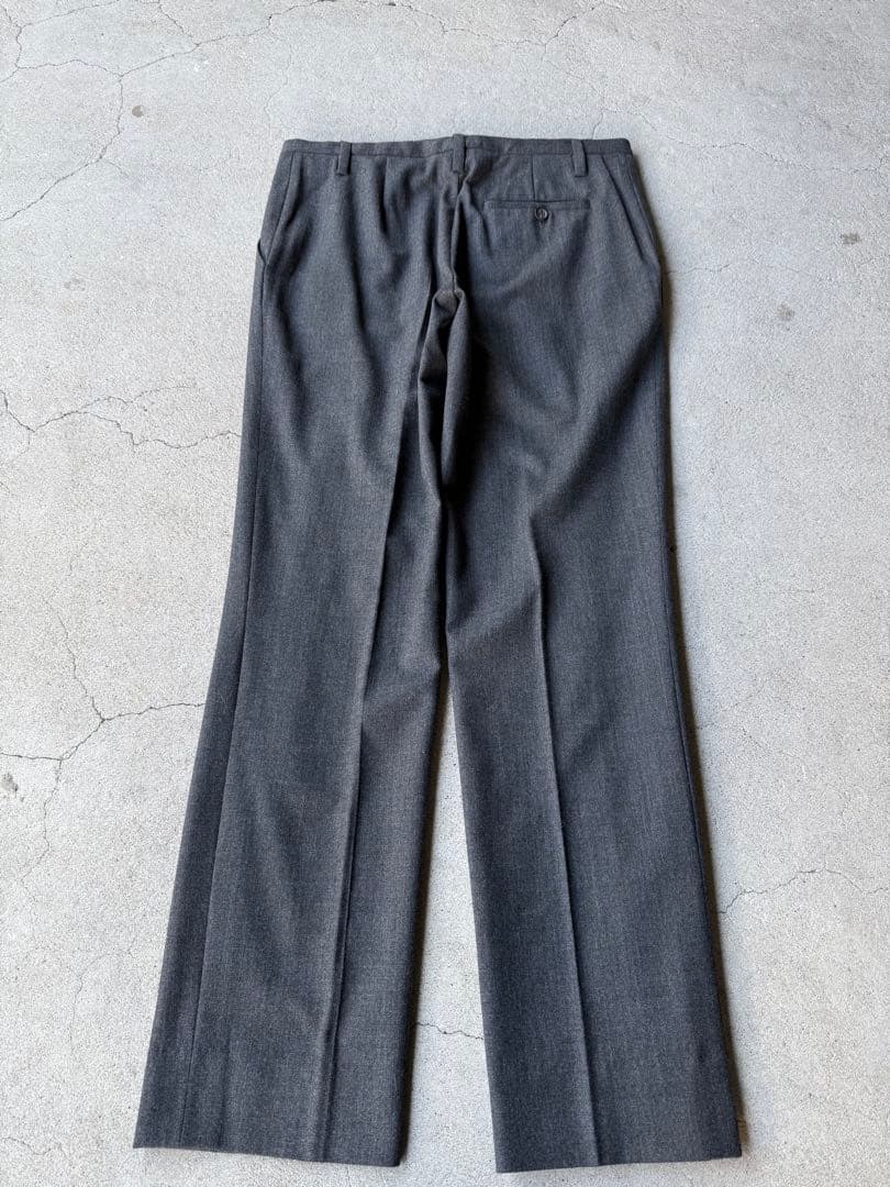 パンツ PRADA Dark Gray Virgin Wool Slacks