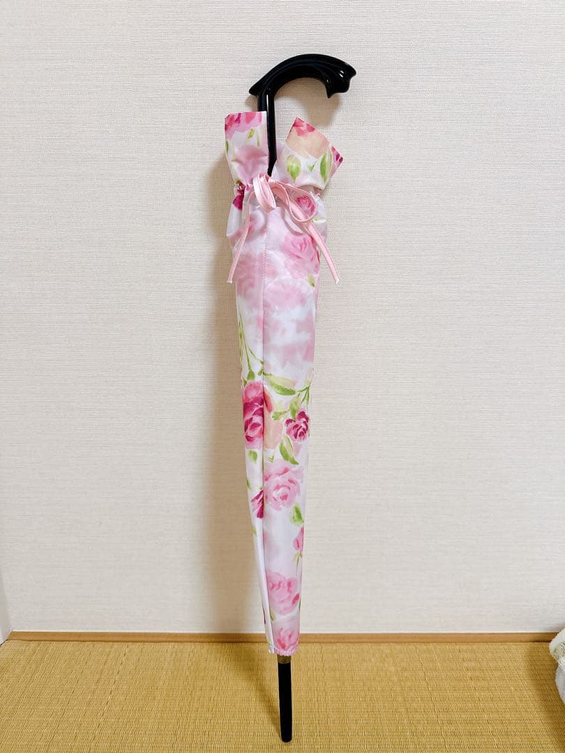 JESUS DIAMANTE 日傘 ぼかし薔薇柄 カバー付き