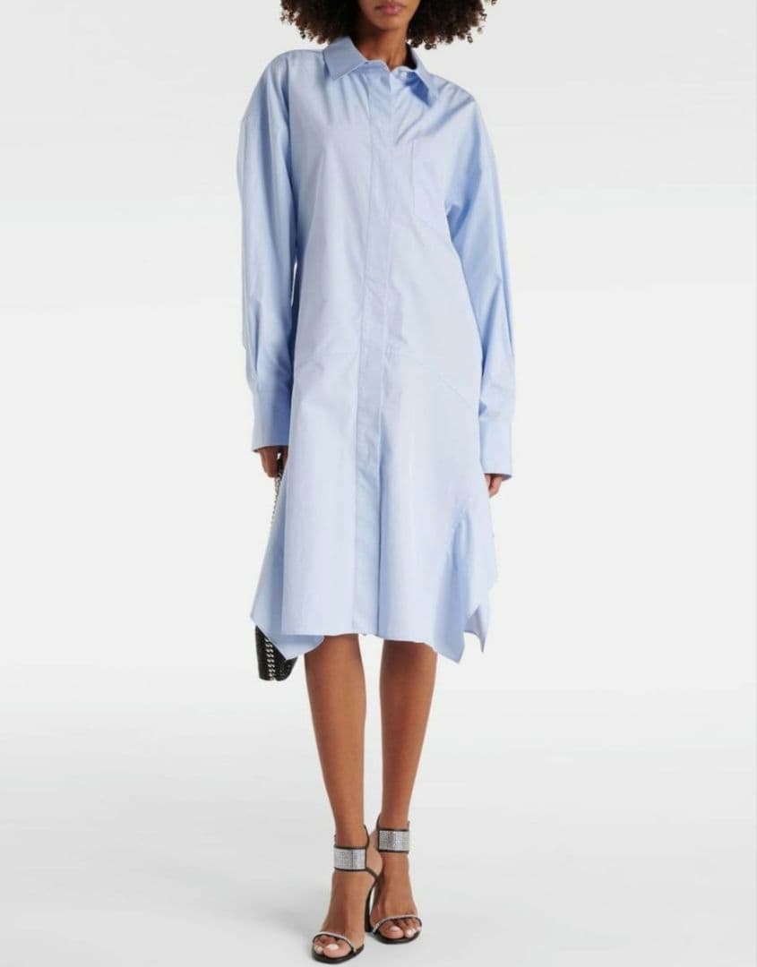 Stella McCartney・ステラマッカートニー◆コットンシャツワンピース