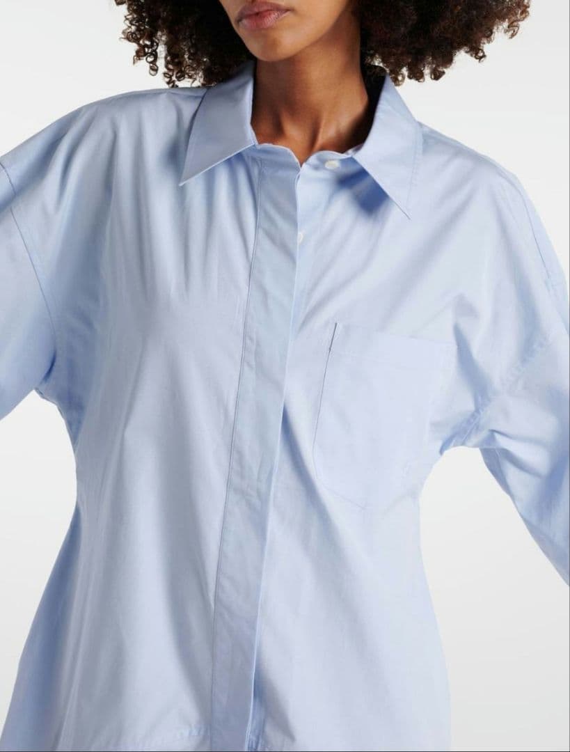 Stella McCartney・ステラマッカートニー◆コットンシャツワンピース