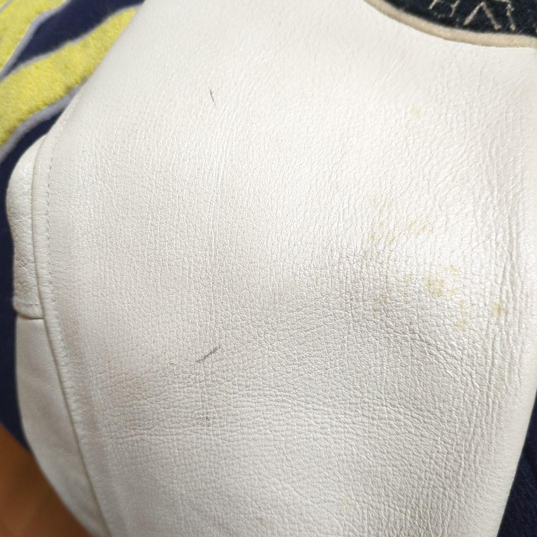 NYニグロリーグ スタジャン　袖ピッグスキン　サイズL