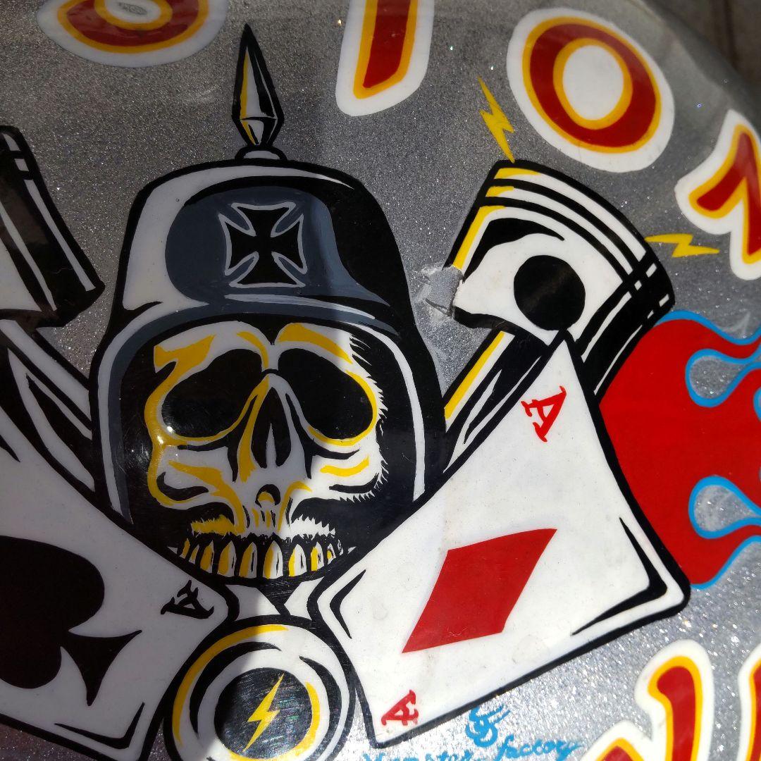 ガソリンタンク シルバー　バイク　カスタムペイント　インテリアにもオススメ★★