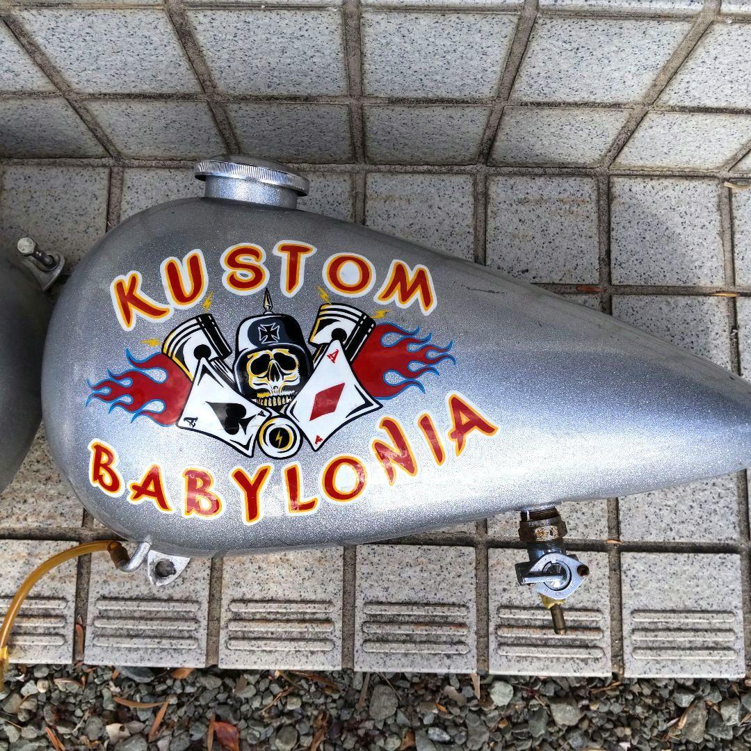 ガソリンタンク シルバー　バイク　カスタムペイント　インテリアにもオススメ★★