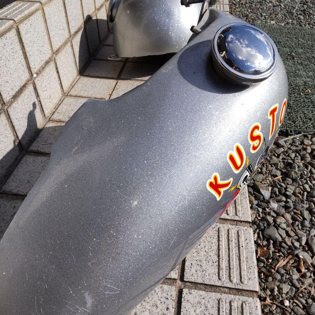 ガソリンタンク シルバー　バイク　カスタムペイント　インテリアにもオススメ★★