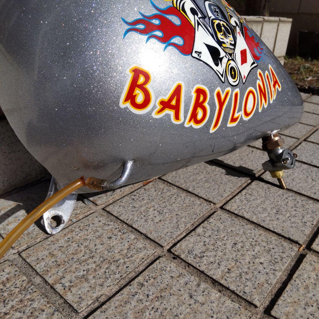 ガソリンタンク シルバー　バイク　カスタムペイント　インテリアにもオススメ★★