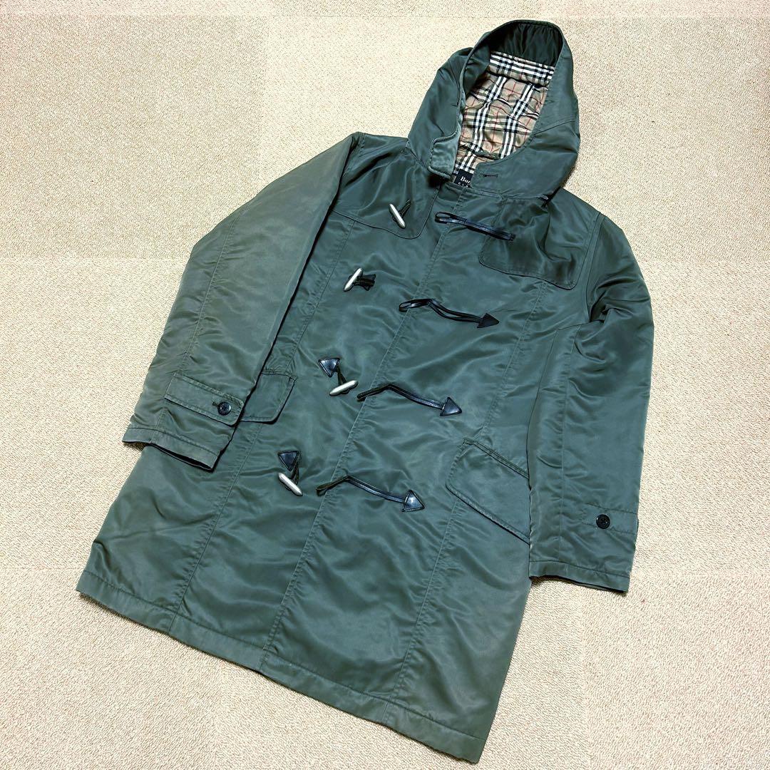 バーバリーズ 90s ダッフルモッズコート Mサイズ 裏地ノバチェック