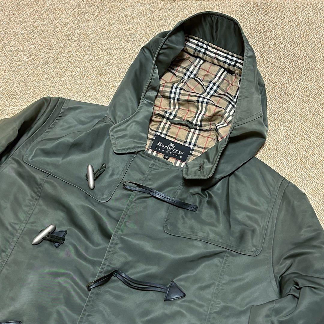 バーバリーズ 90s ダッフルモッズコート Mサイズ 裏地ノバチェック