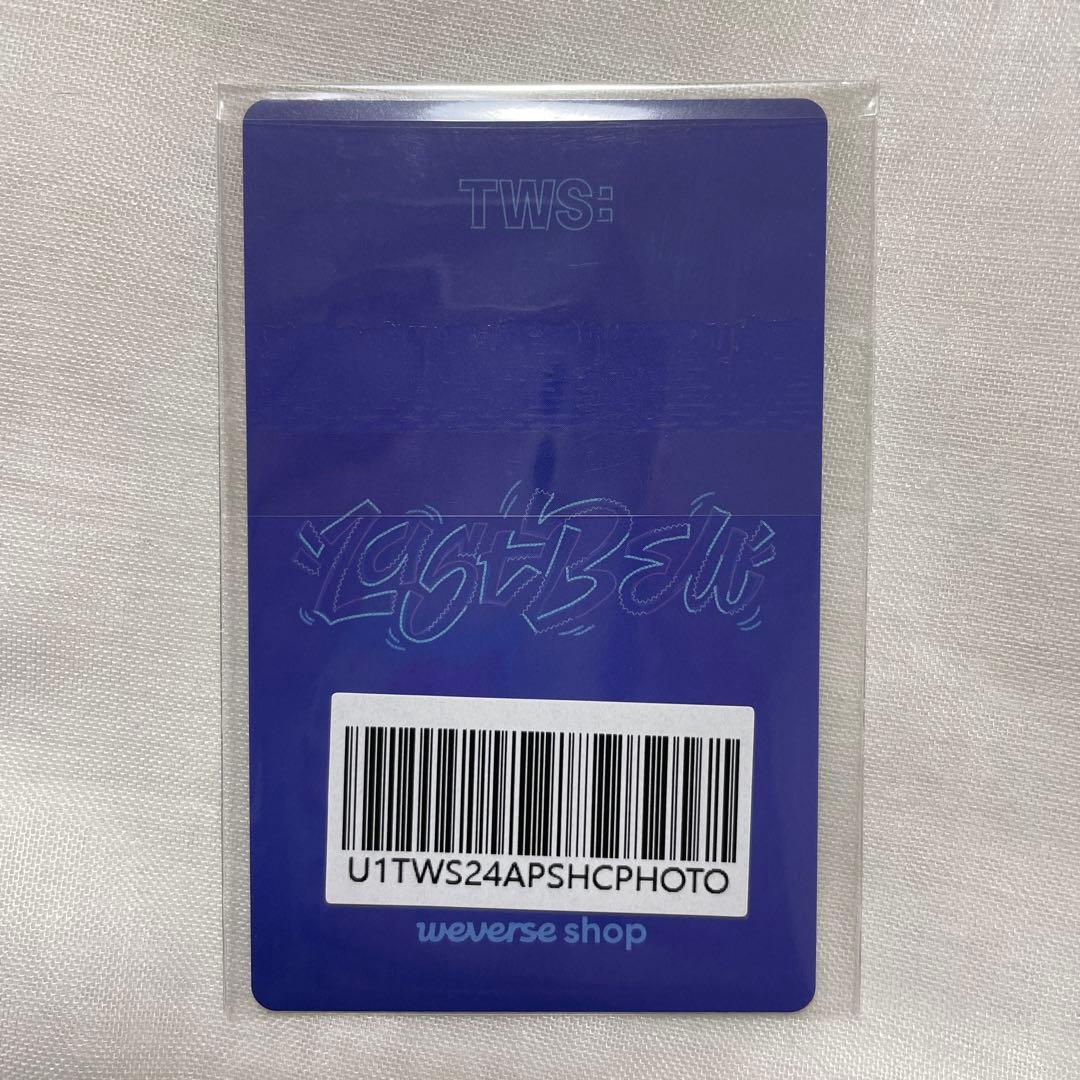 TWS トレカ showcase live 特典 シニュ