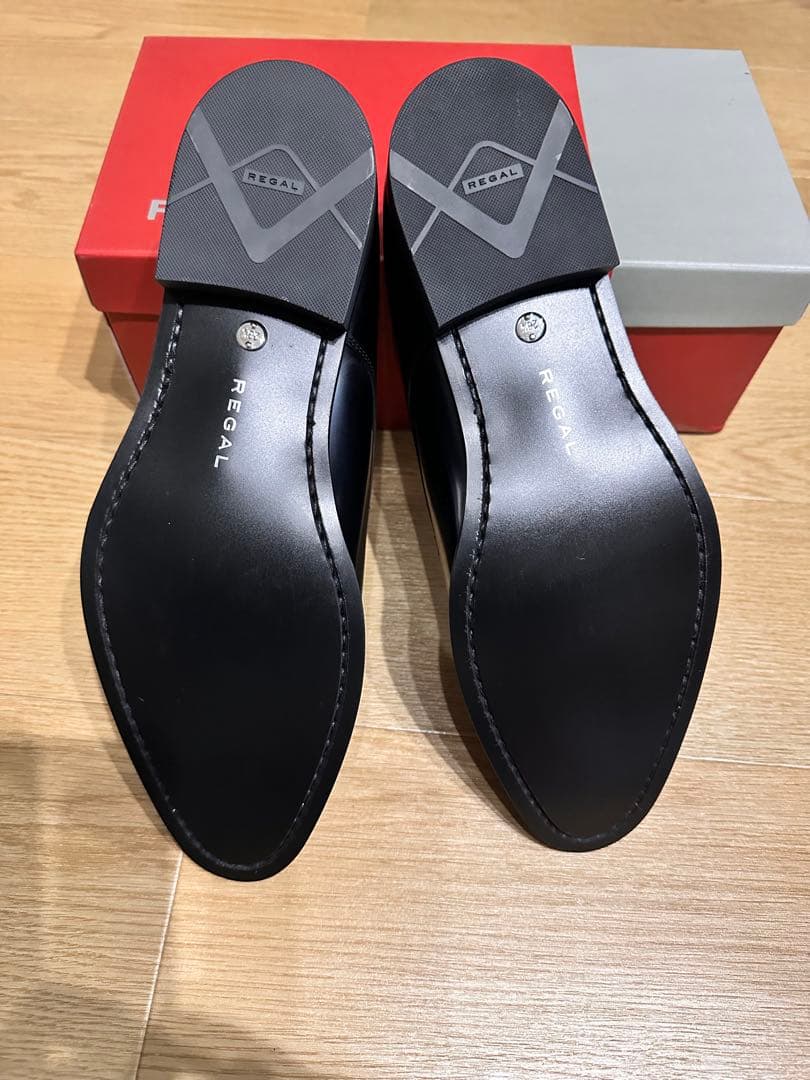 REGAL 810Rプレーントウ　黒　26.5cm 新品未使用品