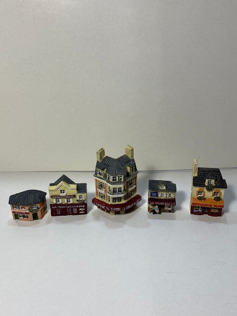 J.Carlton⭐︎ミニチュアハウス⭐︎パリの家⭐︎モンマルトル⭐︎5軒⭐︎箱付