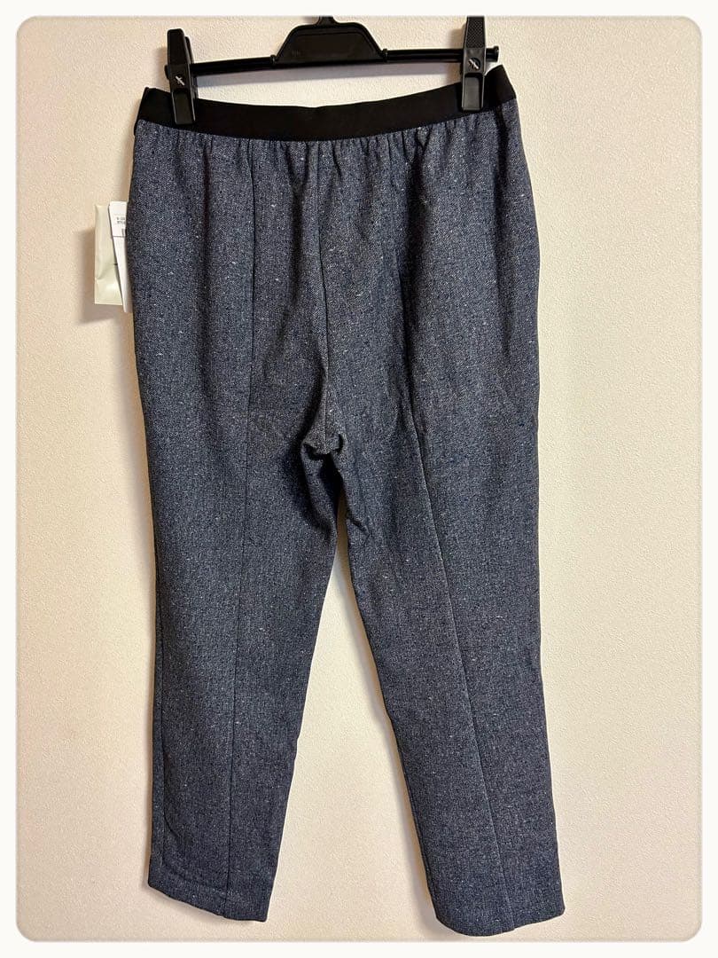 ★未使用★ タグ付 Leilian レリアン あったかツイード テーパードパンツ