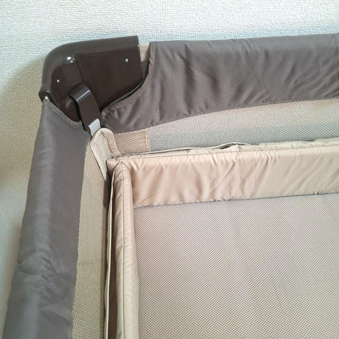 【美品】Aprica アップリカ ココネルエアー ベビーベッド ココア