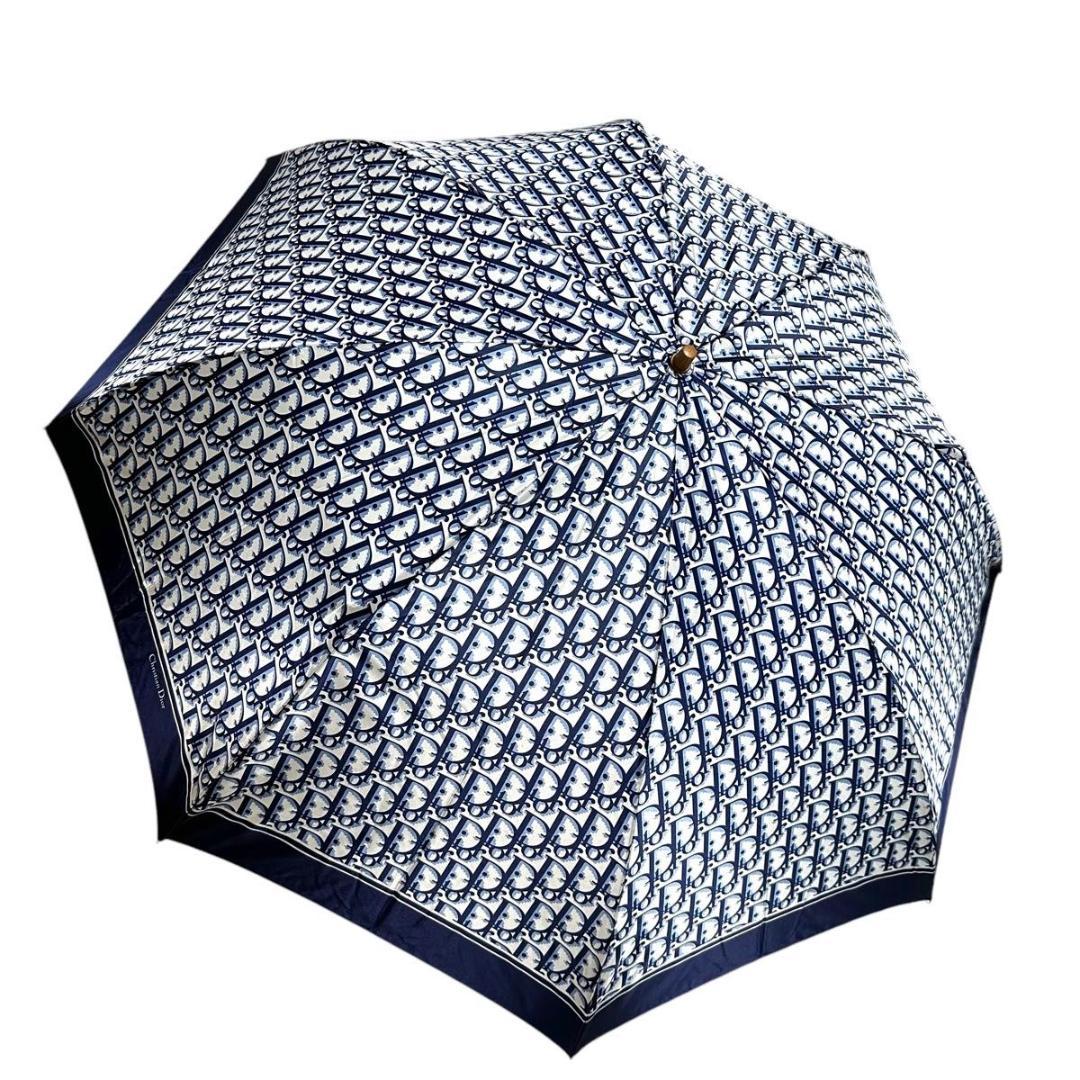 【美品】Christian Dior トロッター 折りたたみ 傘 ヴィンテージ