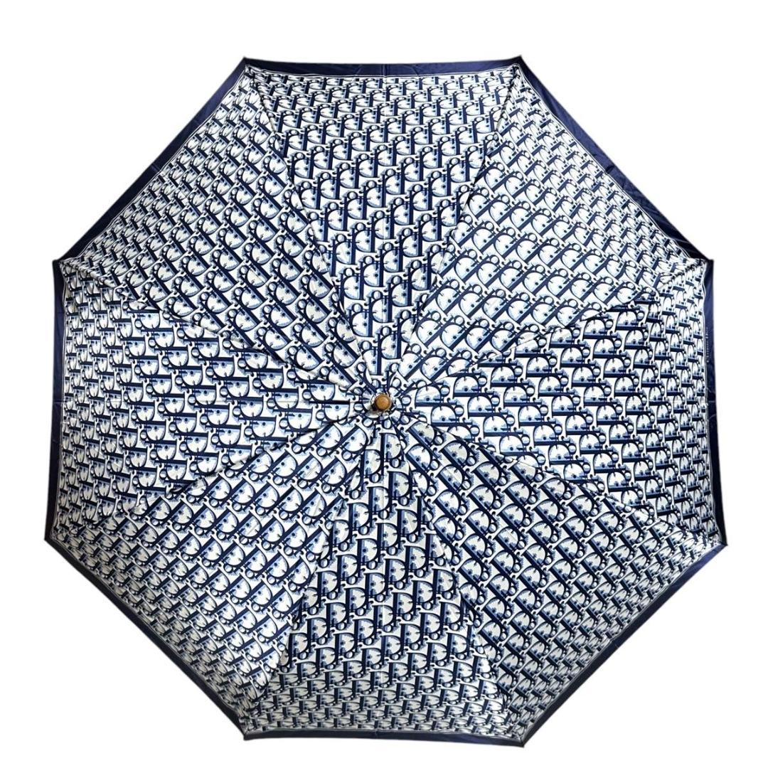 【美品】Christian Dior トロッター 折りたたみ 傘 ヴィンテージ