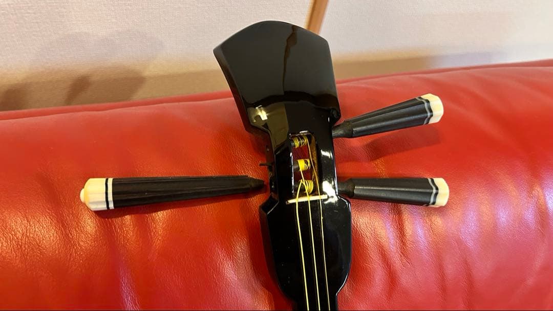 パールさん専用！【ジャンク】奄美 蛇皮三味線本体 3弦 角型おまけ付き