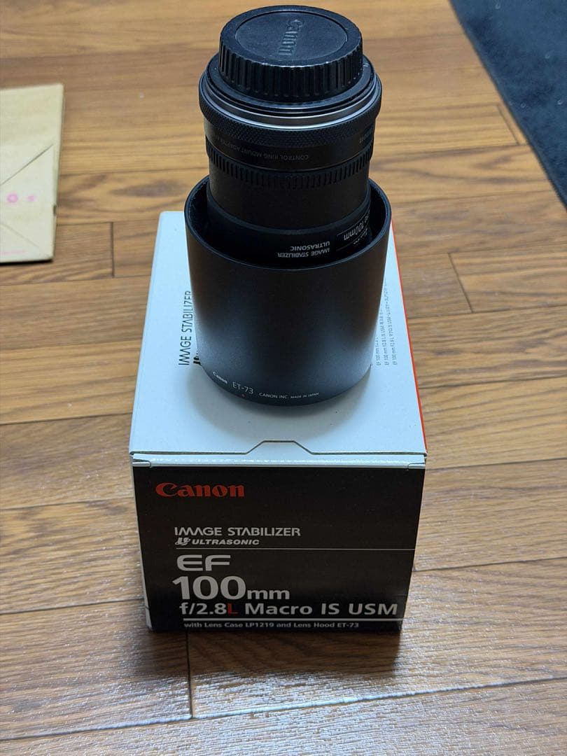 レンズ(単焦点) Canon EF 100mm f/2.8 Macro IS USM