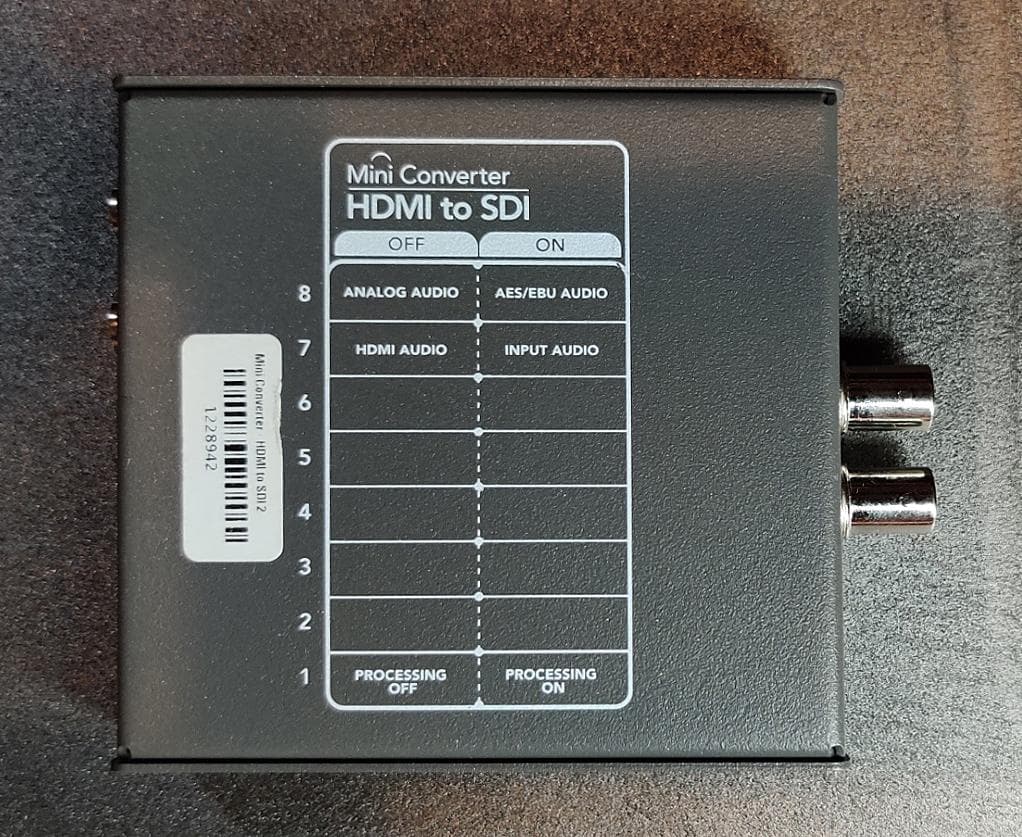 Blackmagic Design ミニコンバーター HDMI to SDI