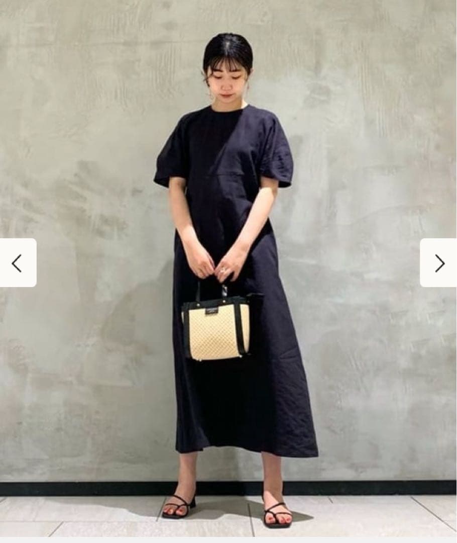 CHRISTIAN VILLA ストローバスケットバッグ かご　ショルダー　編み