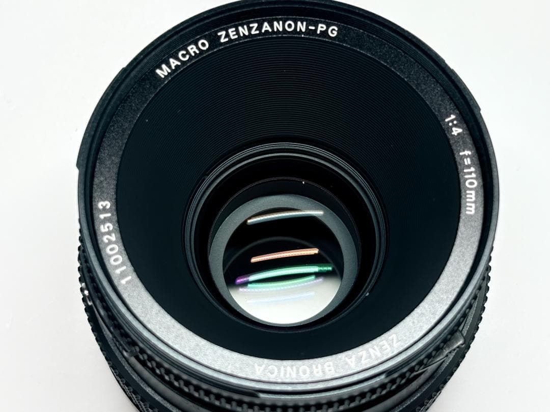 フィルムカメラ ZENZA BRONICA ZENZANON-PG 110mm F4 MACRO