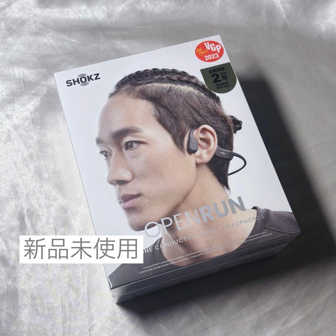 SHOKZ OPENRUN S803 骨伝導スポーツヘッドフォン BLACK