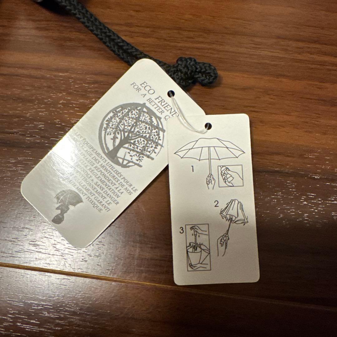 Guy de jean ギィドゥジャン　折り畳み傘　エッフェル塔　黒　新品未使用